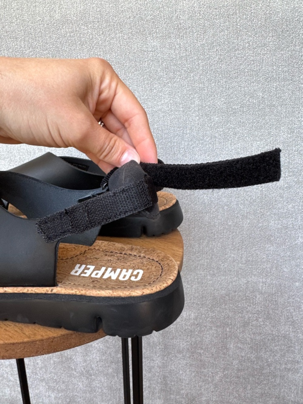 CAMPER Oruga crossover sandals 100% leather Size 39 - Picture 3 of 13